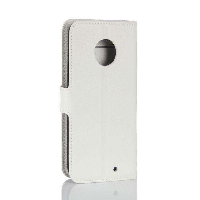 Produktbild MU Classic Klassische Leder Hülle mit Litchitextur (Motorola Moto X4)
