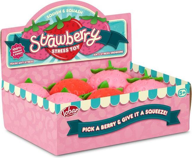 Produktbild Tobar TOB Squishy Erdbeere, ast