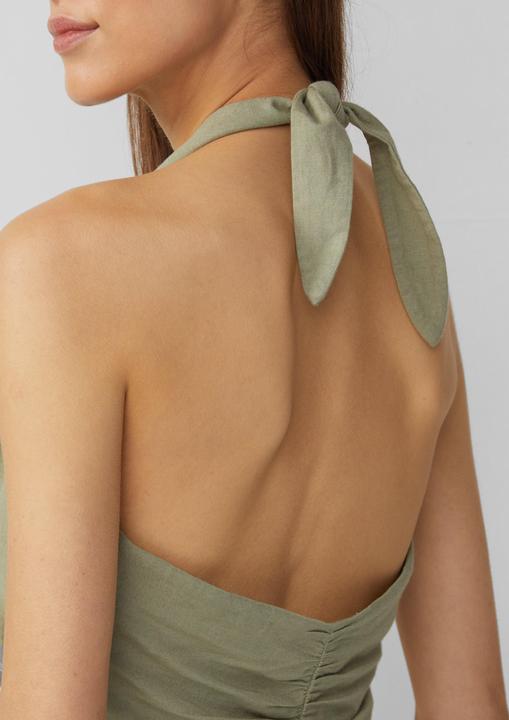Produktbild s.Oliver Bluse Neckholder-Weste aus Leinenmix (44)