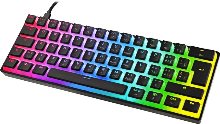 Produktbild Deltaco TKL - Gaming Keyboard (CH, Kabelgebunden)