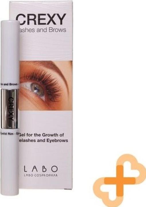 Actual product image Crexy Gel for Eyelashes and Eyebrows Growth with Two Application Brushes