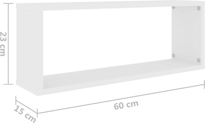 Produktbild vidaXL Wandregal (15 x 15 x 23 cm)