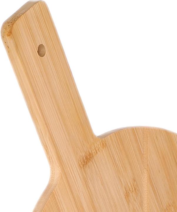Produktbild Cheffinger Pizzateller mit Pizzaschneider Holz Inox
