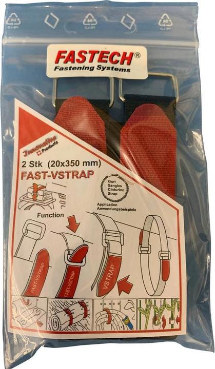 Immagine prodotto Fastech Fast-VStrap (Fascette in velcro, 350 mm, 2 pz.)