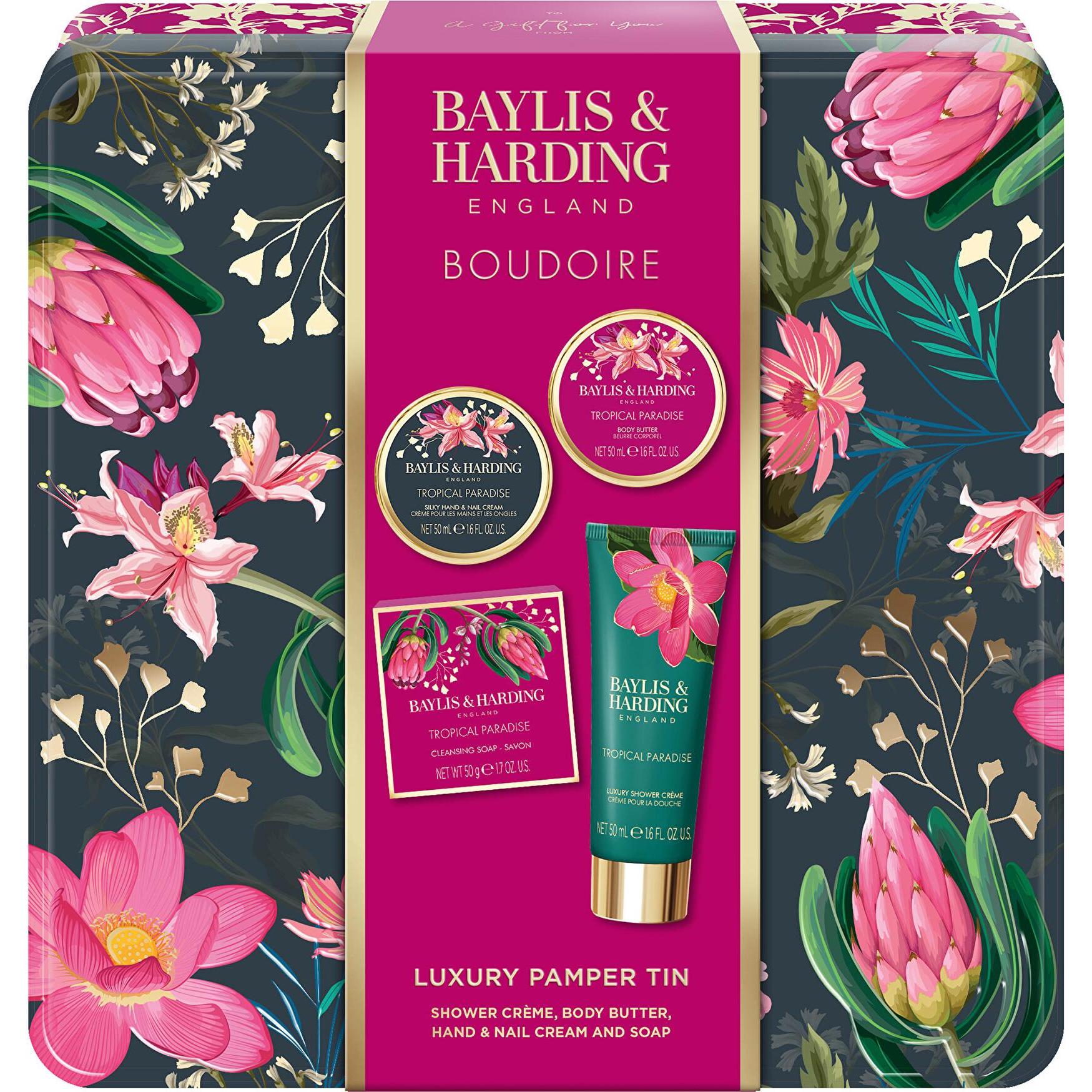 Baylis & Harding Boudoire Körperpflege-Geschenkset - Tropical Paradise 4-tlg (Körperpflegeset) (62747042)
