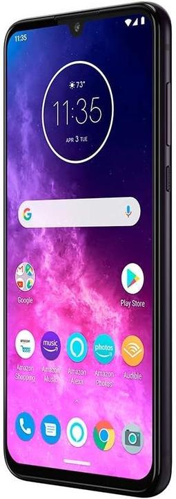 Produktbild Motorola one Zoom (6.4 Zoll) Dual-SIM Android 9.0 USB Typ-C Violett (128 GB, Cosmic Purple, 6.40", Dual SIM, 4G)