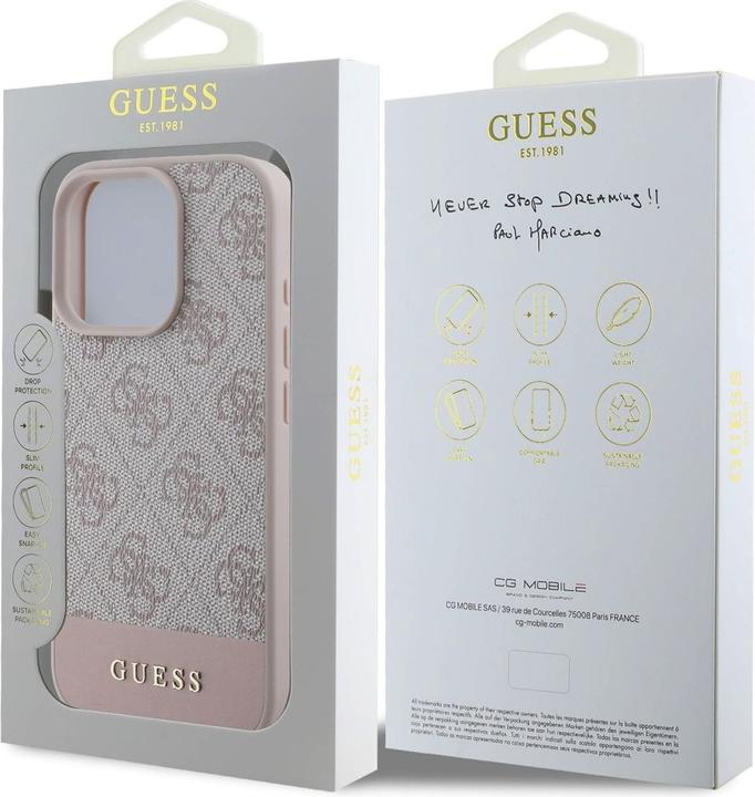 Actual product image Guess Hard Case (Apple iPhone 16 Pro Max)