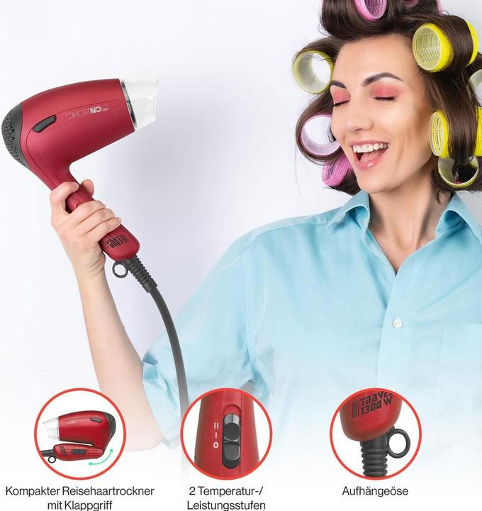 Produktbild Clatronic HTD 3429 metallic rot