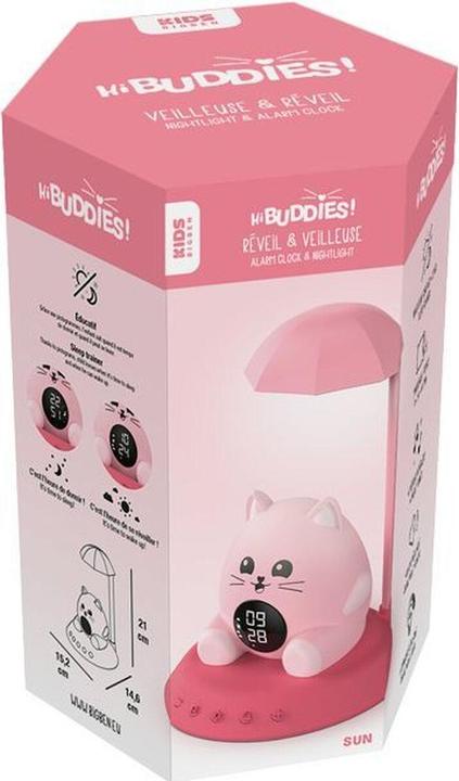 Image du produit Bigben Kids Wecker mit Nachtlicht - Cat (SL)