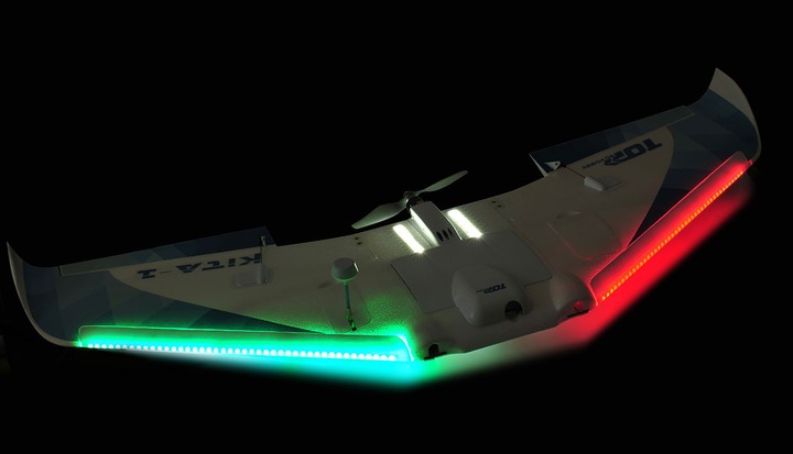 Actual product image Amewi Kita1 flying wing (Multi motor)