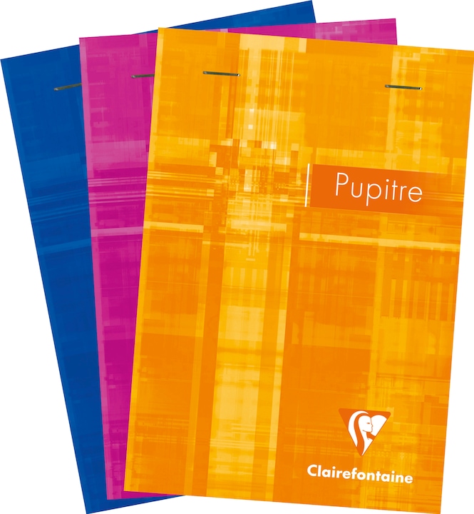 Actual product image Clairefontaine PUPITRE - Notepad (A6, Checked, Hardcover)