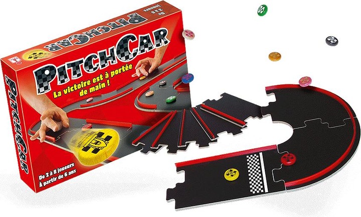 Productafbeelding FG001 - PitchCar, bordspel, voor 2-8 spelers, vanaf 6 jaar (Duits)
