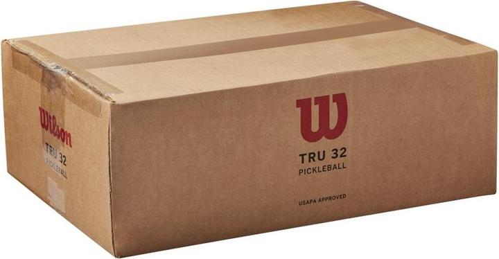 Actual product image Wilson TRU 32 Pickleball 48 ball box