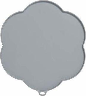 Catit Tappetino in silicone a forma di fiore, grigio, 30 cm.