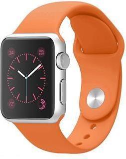 Tactical Strap Apple Silicone Band for Apple Watch 40mm / 38mm Orange (Silikon)