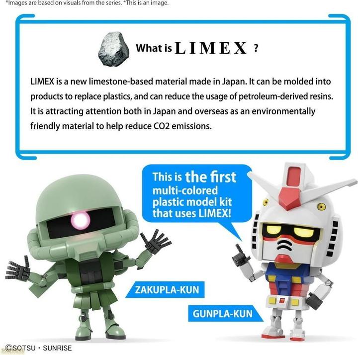 Actual product image Bandai GUNDAM - 1/1 Gunpla-Kun DX Set (with Runner ver.) - Model Kit