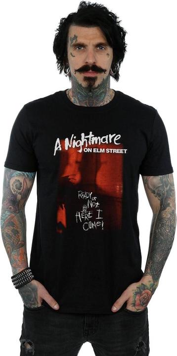 Actual product image Absolute Cult Mens Here I Come T-Shirt (5XL)