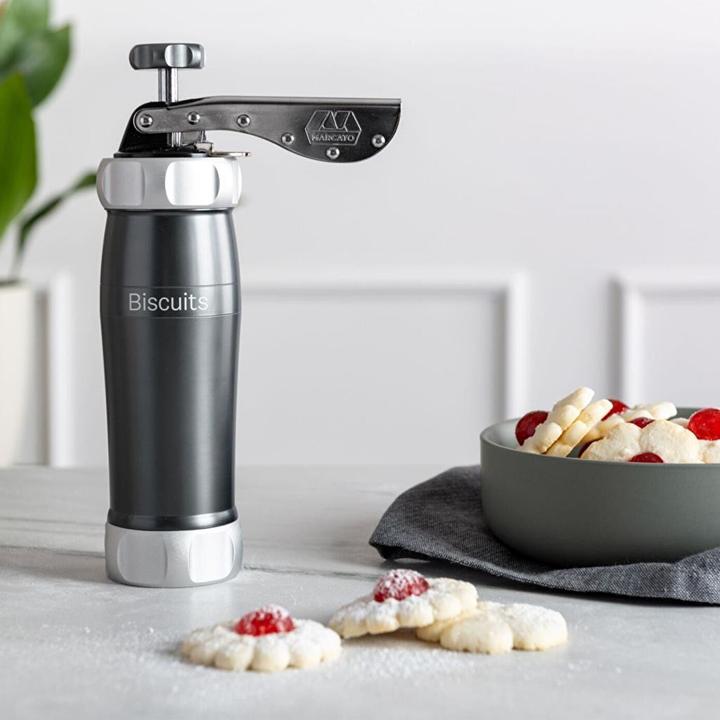 Actual product image Marcato Biscuitsmachine Design Powder grey (BI-DES-POWD-GRI) (BIDESPOWDGRI)