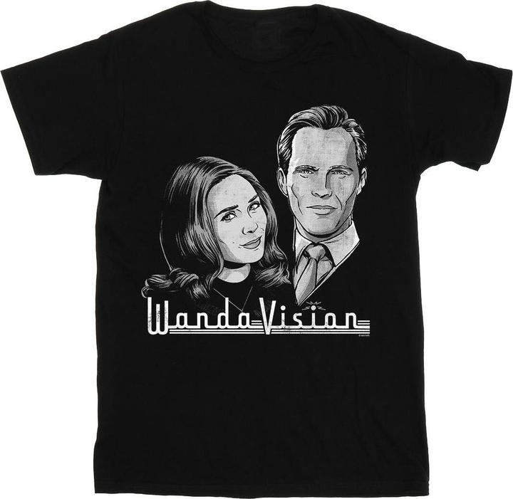 WandaVision Mono Stars Maglietta Uomo (4XL)