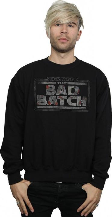Immagine prodotto Star Wars The Bad Batch Texture Logo Felpa Uomo (5XL)