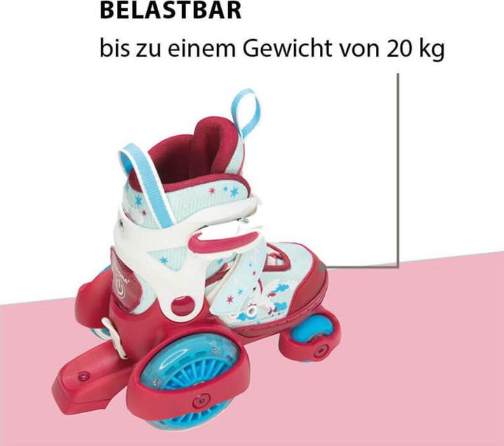 Actual product image Hudora Roller Skate My First Quad LED (26, 27, 28, 29)