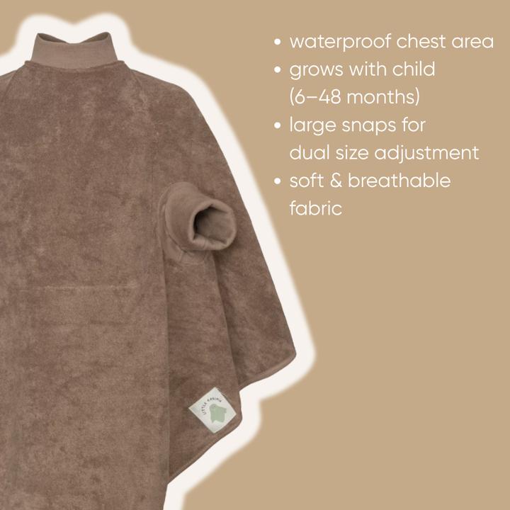 Actual product image Little Casimir Bib with sleeves (6 months)