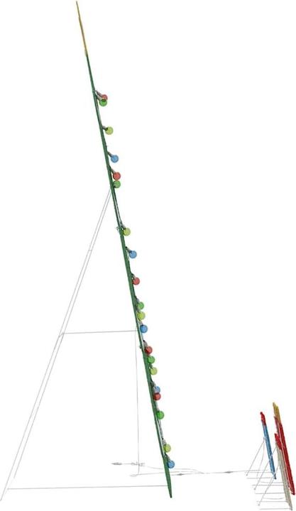 Produktbild vidaXL Weihnachtsbaum Dekoration (180 cm)