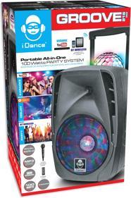 Immagine prodotto Idance Altoparlante per feste Groove216MK2 - Draadloos - Altoparlante Bluetooth - Radio FM - 100 Watt - (4 h, Batteria ricaricabile)