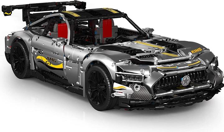 Actual product image Mould King Quick Sliver" racing car - clamping blocks