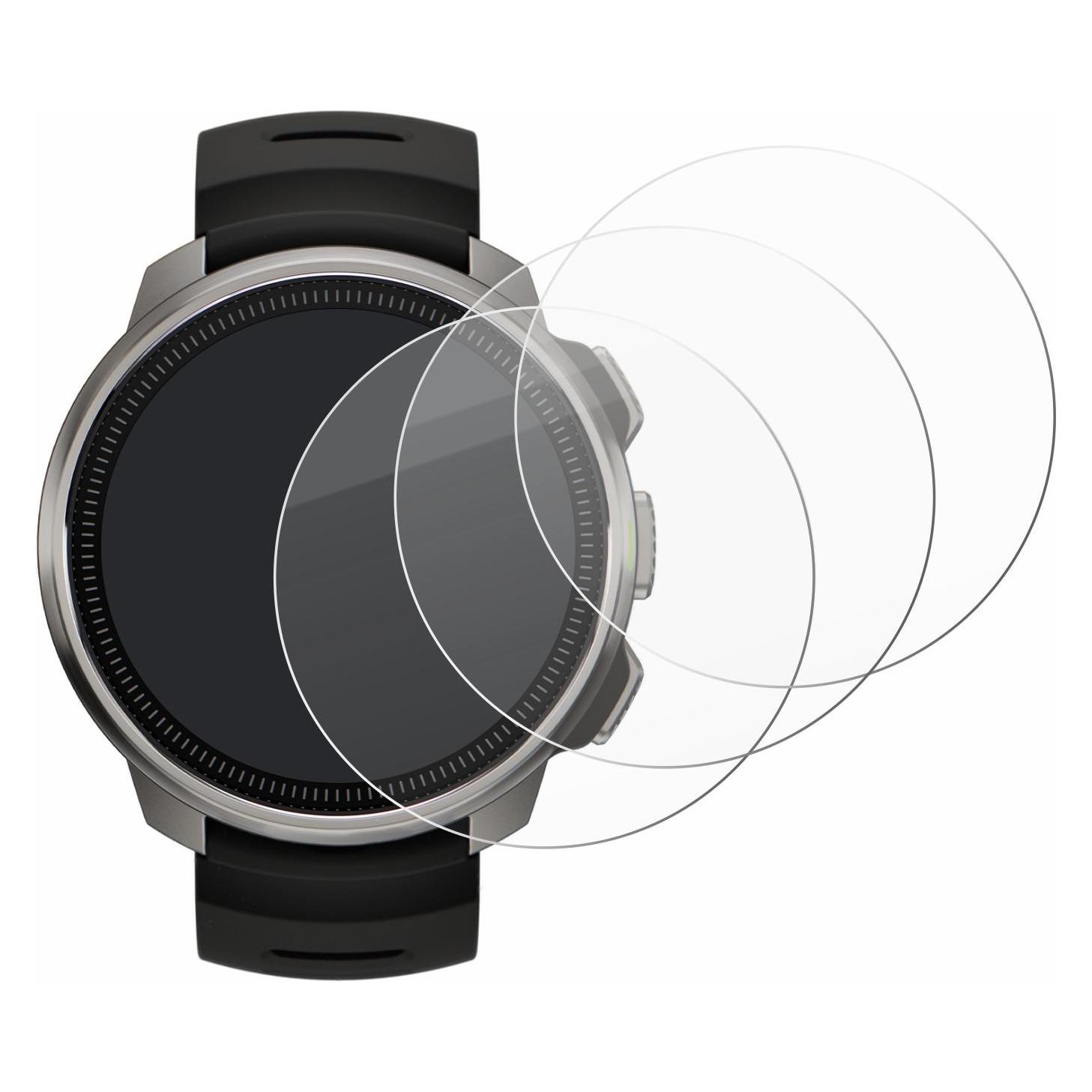 3 Pezzi Pellicola Protettiva Vetro per Suunto Race 2 Protezione
