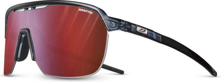 Actual product image Julbo Frequency Reactiv 0-3 (Black, Blue transparent, Reactive S0-3 High Contrast (VLT 15-87%))
