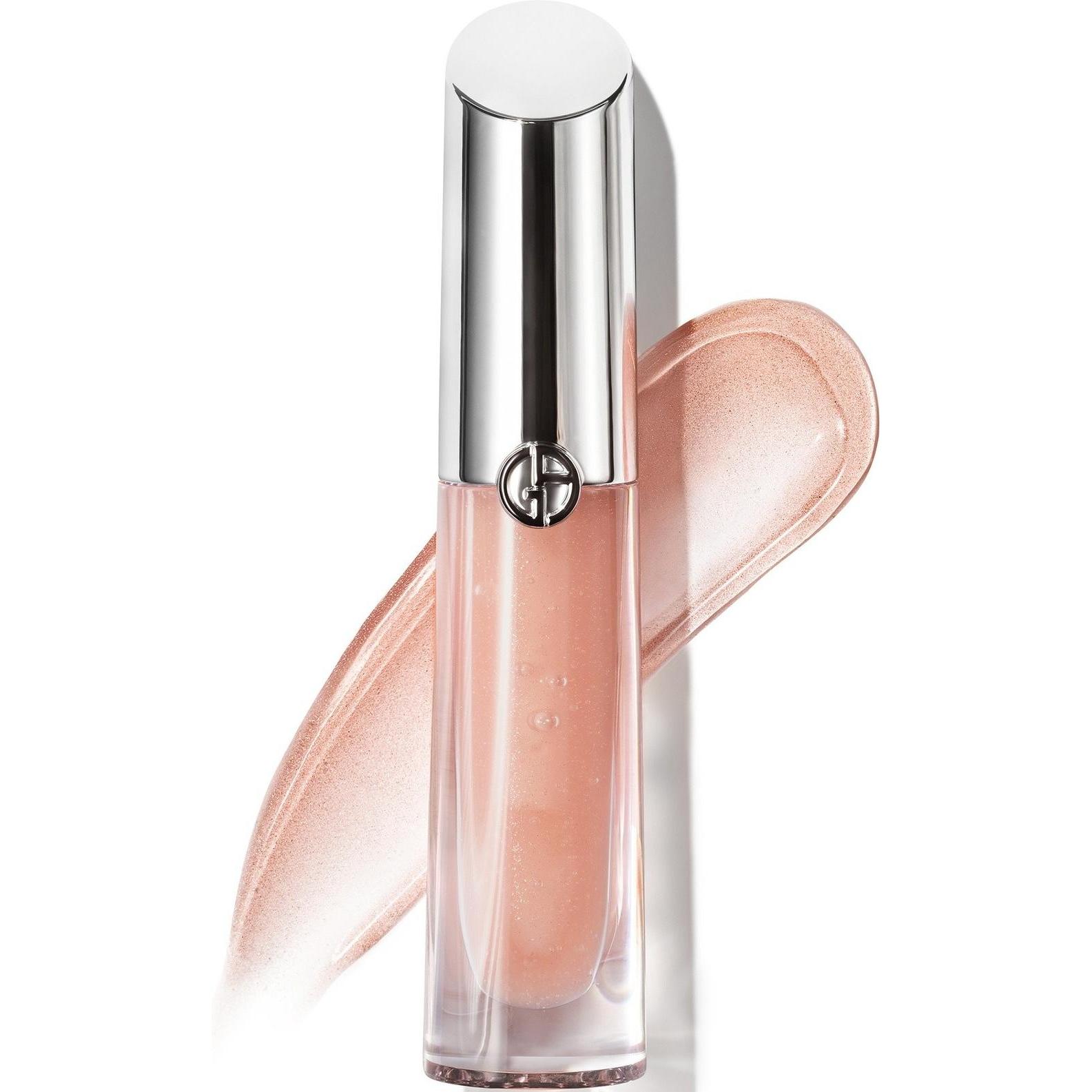 Giorgio Armani, Rossetto + Lucidalabbra, - Lip gloss Prisma Glass (Lip Gloss) 3.5 ml - Shade: 07 (07 Bagliore nudo)