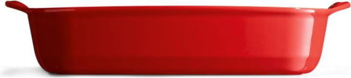 Actual product image Emile Henry Plat à gratin rectangulaire 36,5 x 23,5cm - 2,7L - 6 pers - Rouge Grand cru