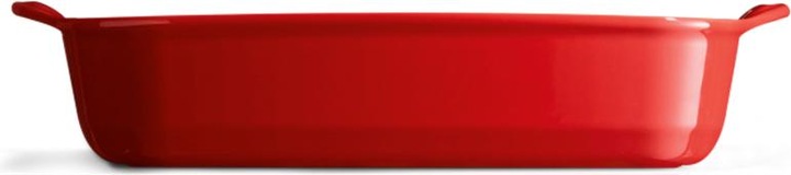 Produktbild Emile Henry Plat à gratin rectangulaire 36,5 x 23,5cm - 2,7L - 6 pers - Rouge Grand cru