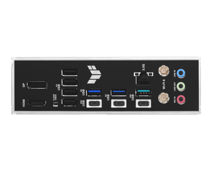 Actual product image ASUS MB TUF GAMING B760M-BTF WIFI Intel,1700,DDR5,mATX (LGA 1700, Intel B760, mATX)