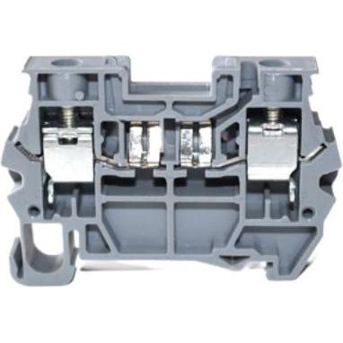 Rs Pro Reihenklemme Grau, 6mm², 300 V / 35A, Klemm, Elektronikkabel + Stecker, Grau