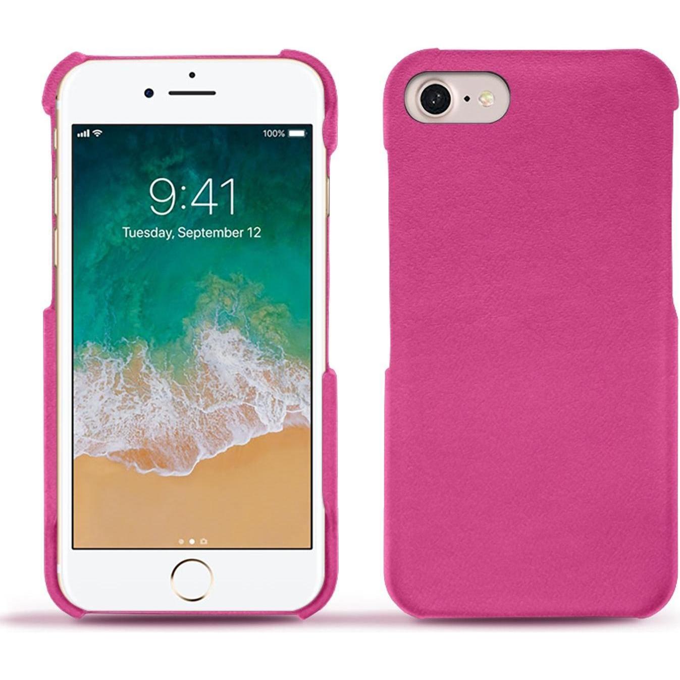 Noreve Lederschutzhülle (Apple iPhone 7), Smartphone Hülle, Rosa