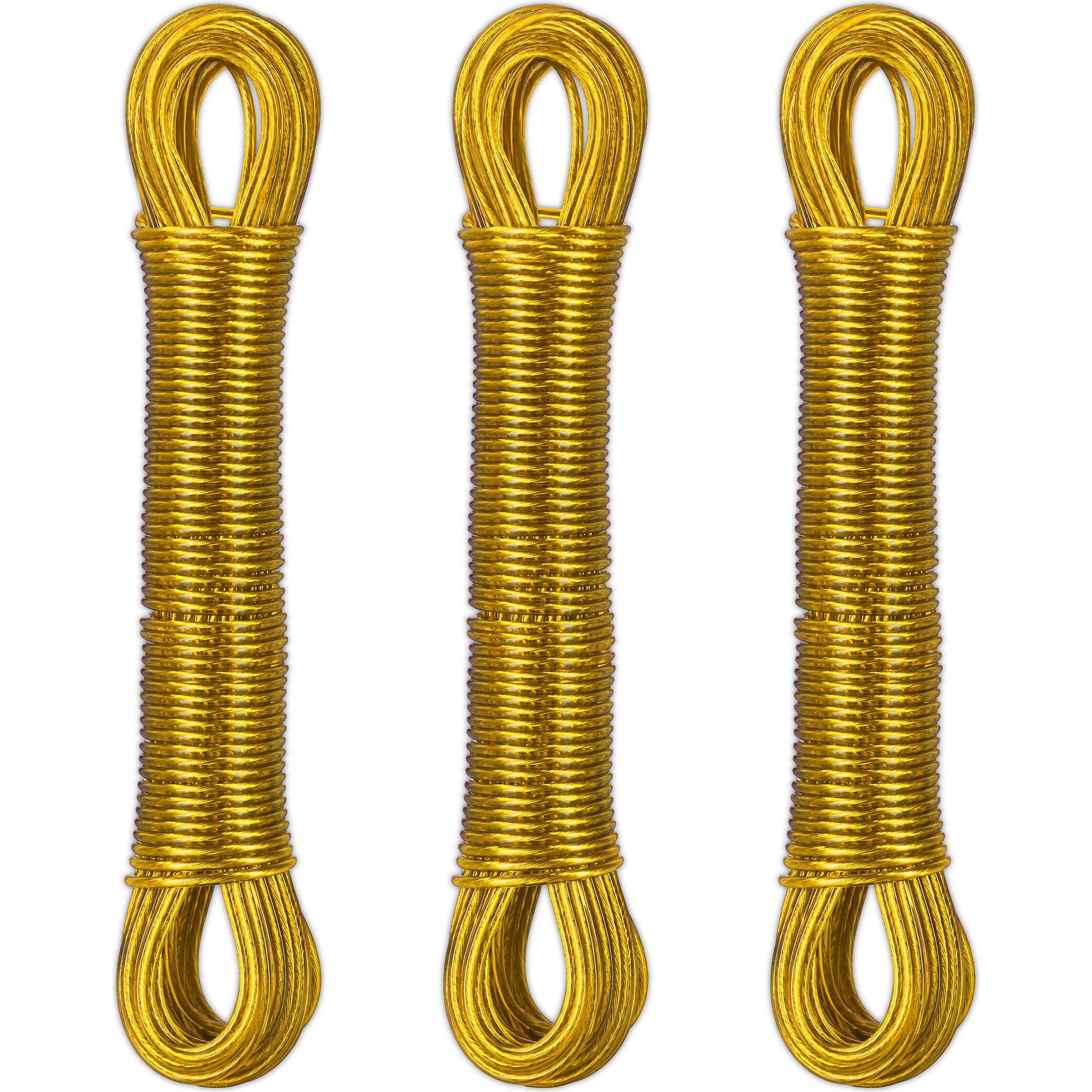 Relaxdays 3x stendibiancheria, Stendibiancheria, Giallo