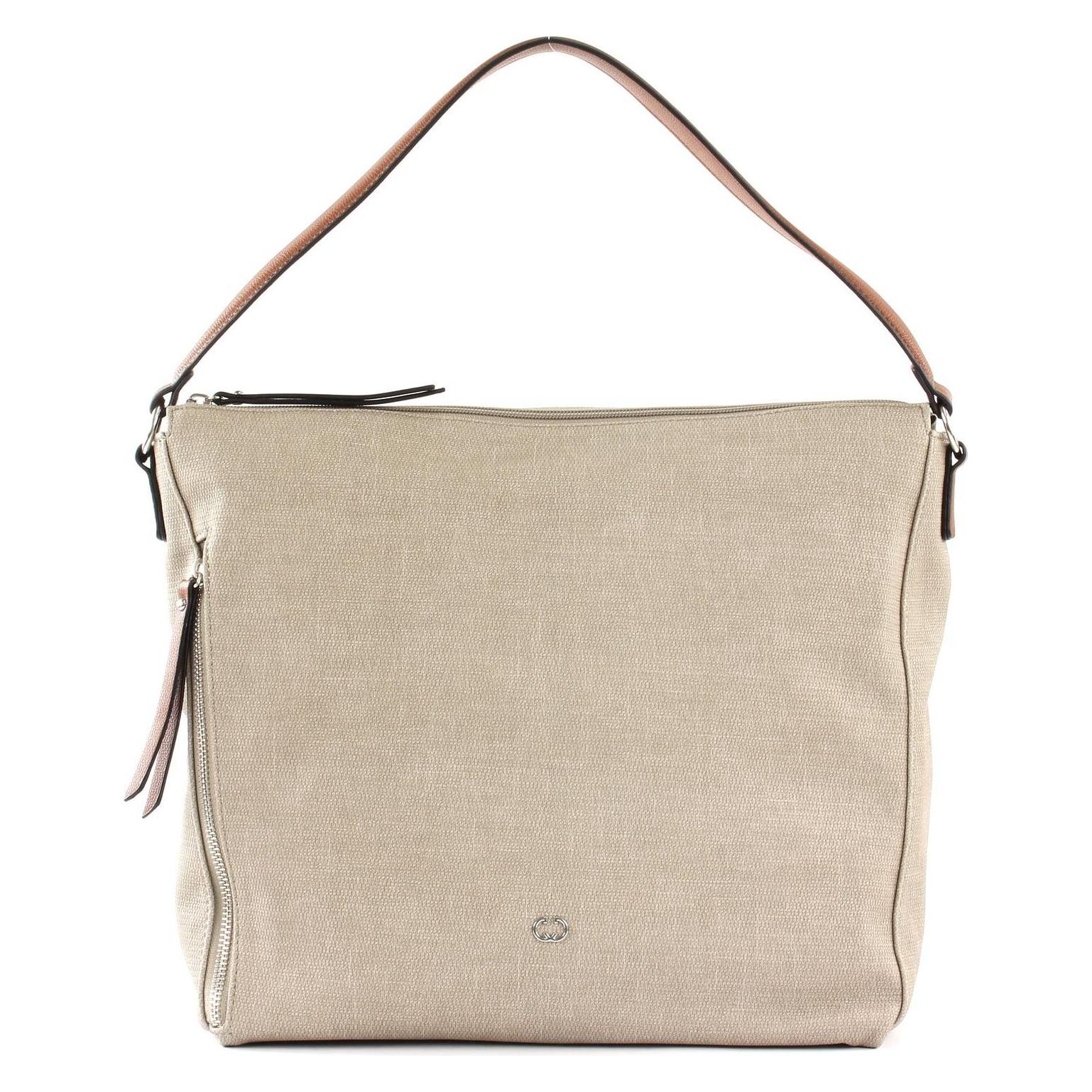Gerry Weber, Damen, Handtasche, Background Hobo Lhz, Braun, Beige