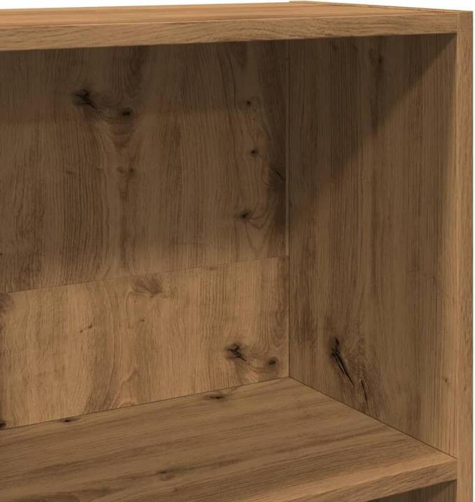 Immagine prodotto vidaXL Bücherregal Regal Standregal Büroregal Aufbewahrungsregal Artisan-Eiche (80 x 30 x 114 cm)