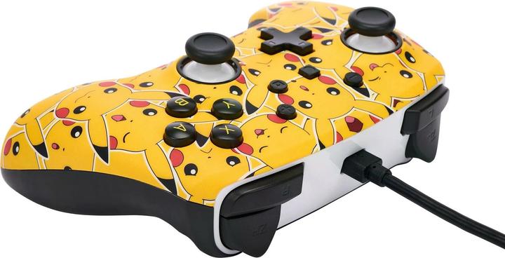 Image du produit PowerA manette filaire améliorée pour Nintendo Switch - sensations Pikachu (Switch)