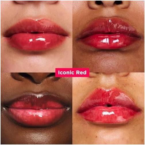 Actual product image Clarins Lip Comfort Oil - Anniversary N54 Iconic Red (Lip oil, 7 ml)