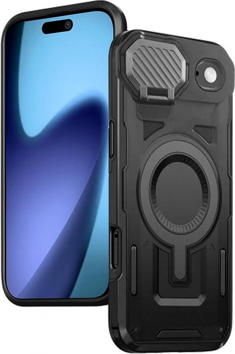 Produktbild Techsuit - CamVault MagSafe - iPhone 17 Air - Black (Apple iPhone 17)