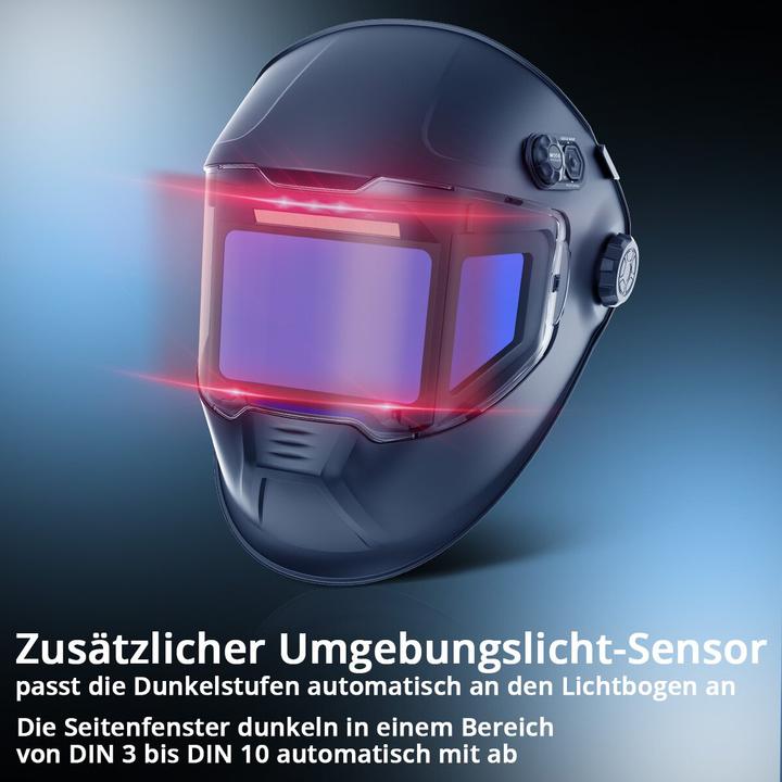 Actual product image Stahlwerk Split 3-in-1 automatic welding helmet