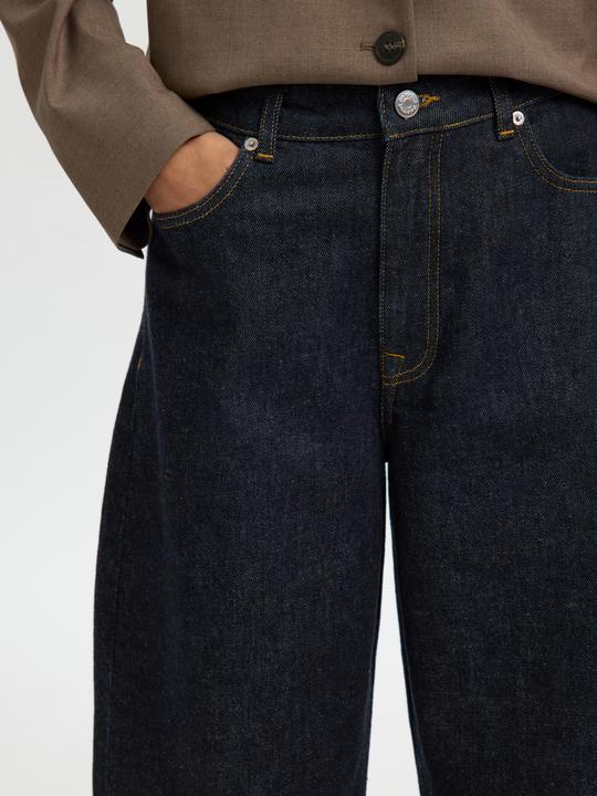 Produktbild Selected Mid Waist Barrel Fit Jeans (29, 32)