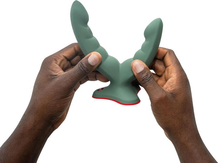Produktbild Fun Factory - Ryde Double Dildo & Massager Green