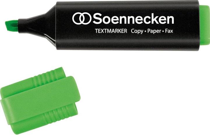 Image du produit Soennecken Surligneur Largeur de trait : 2-5 mm Couleur de l'encre : vert (1x)
