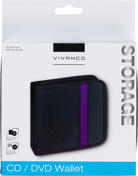 Produktbild Vivanco CD/DVD Wallet