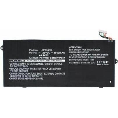 CoreParts Laptop Battery for Acer (1 Zellen, 3400 mAh), Notebook Akku, Schwarz