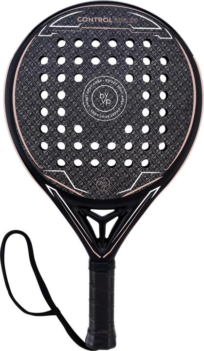 Produktbild Luxtri Padel Schläger Control 300 Rund Schwarz-Braun 370g Carbonfaser/EVA Tennis